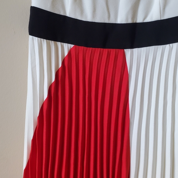 Trina Turk geometric colorblock dress size 0 - Picture 5 of 8